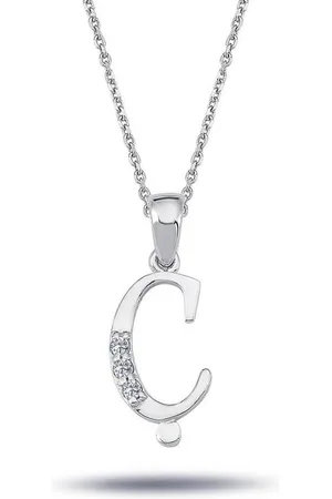 EinStein Diamant Goldkette, Diamant Anhänger mit Kette, Halskette, Collier in 14 Karat Gold - Verkäufer: