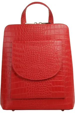 Cluty Cityrucksack, echt Leder, Made in Italy
