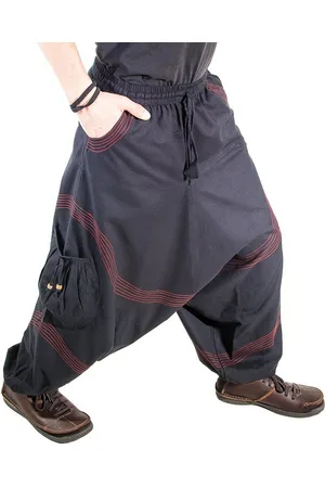 Kunst und Magie Haremshose Bequeme Goa Cargo Haremshose für Herren/Unisex Pluderhose Baggy - Verkäufer: