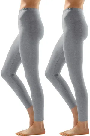 Erwin Müller Jogginghose Damen-Leggings, lang 2er-Pack (2-tlg) Uni - Verkäufer: