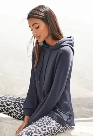 Lascana Kapuzensweatshirt mit Rüschen, Loungeanzug, Hoodie