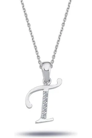 EinStein Diamant Goldkette, Diamant Anhänger mit Kette, Halskette, Collier in 14 Karat Gold - Verkäufer: