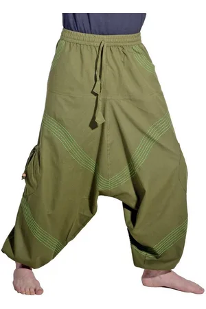 Kunst und Magie Haremshose Bequeme Goa Cargo Haremshose für Herren/Unisex Pluderhose Baggy - Verkäufer: