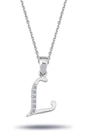 EinStein Diamant Goldkette, Diamant Anhänger mit Kette, Halskette, Collier in 14 Karat Gold - Verkäufer: