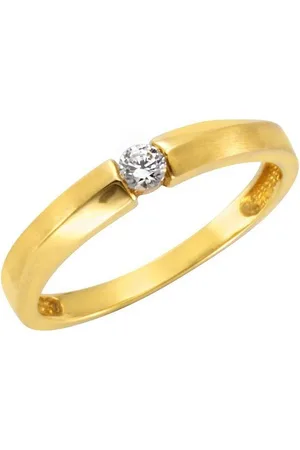 CELESTA Fingerring 375 Gold Zirkonia weiß