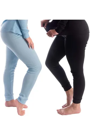 Black Snake Thermounterhose 2er Set Thermounterhosen für Frauen – Warm, atmungsaktiv und schnell (Spar-Set, 2-St) Damen lange Unterhosen mit Innenfleece 2er-Pack - Verkäufer: noorsk