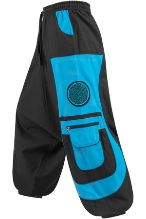 Kunst und Magie Haremshose Cargohose Hippie Haremshose Goahose Flower of Life Pluderhose Hose - Verkäufer: