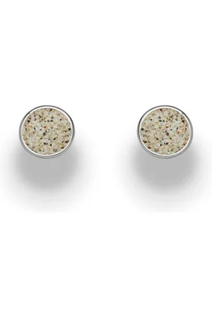 DUR Ohrring-Set Schmuck: Ohrring, Ohrstecker "Sandschale 2.0" mit Strandsand O5240 - Verkäufer: Strandsandschmuck