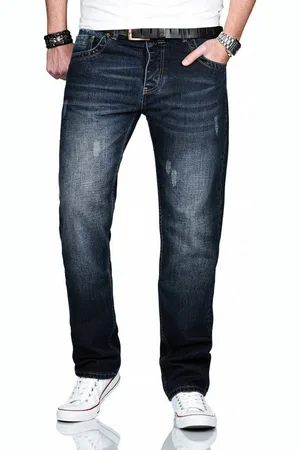 Alessandro Salvarini Straight-Jeans ASCarlo mit geradem Bein - Verkäufer: Golden Brands