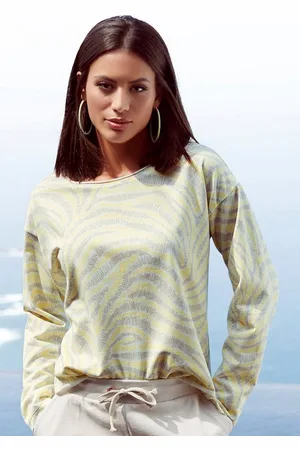 Lascana Sweatshirt mit Statement Druck, Loungeanzug