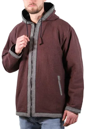 Kunst und Magie Kurzjacke Unisex Baumwolljacke mit Fleecefutter und Kapuze - Verkäufer:
