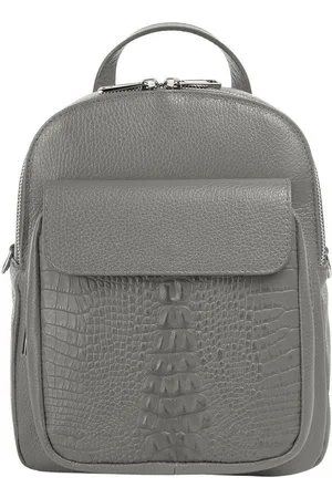 Cluty Cityrucksack, echt Leder, Made in Italy