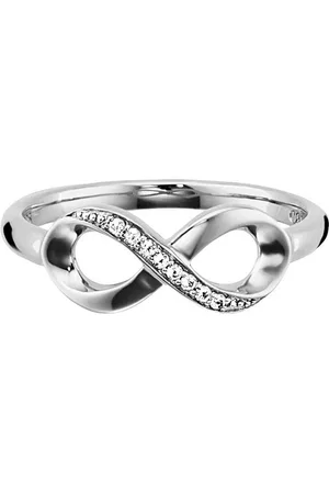 CAÏ Fingerring 925/- Sterling Silber rhodiniert Topas