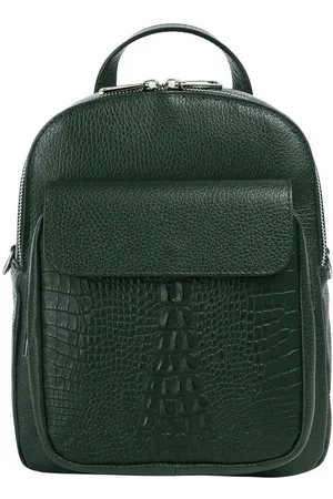 Cluty Cityrucksack, echt Leder, Made in Italy