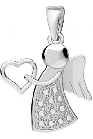 Goldene Hufeisen Engelanhänger Engel Anhänger für Halskette aus 925 Sterling Silber Kettenanhänger (1 Stück, inkl. Etui), 925 Sterlingsilber für Geburtstag Geburt Konformation für Kinder - Verkäufer: