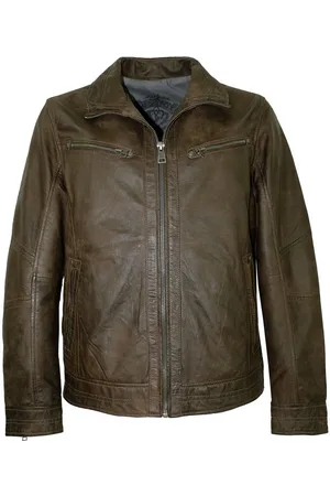 Mark Maddox Lederjacke - Herren Lederjacke Lammnappa antik - Verkäufer: Lederjacken24