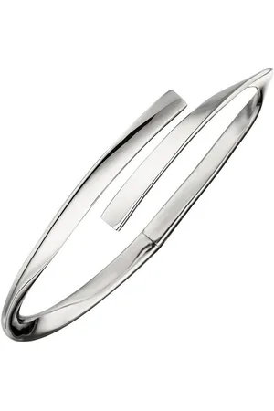 Jobo Armreif, oval 925 Silber