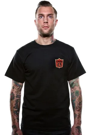 Lucky 13 T-Shirt Herren T-Shirt Custom Clean - Verkäufer: Scholz Handelsgesellschaft mbH