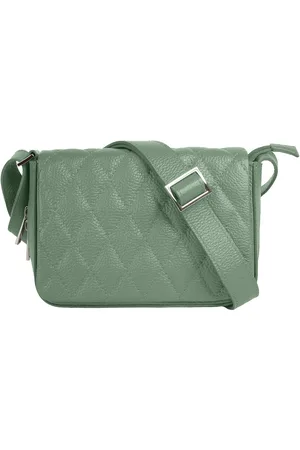 Cluty Henkeltasche, echt Leder, Made in Italy