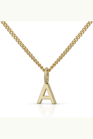 Orolino Kette mit Anhänger Gold 375 mit Anhänger 42/45cm lang Buchstabe A