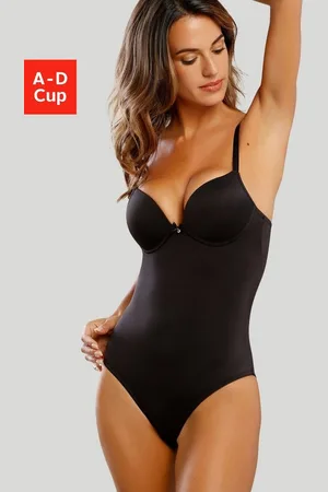 Lascana Push-up-Body für ein tolles Dekolleté aus seidiger Microfaser, Basic Dessous