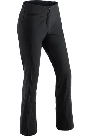 Maier Sports Skihose Marie Damen Softshell-Schneehose, atmungsaktiv und winddicht, Slim Fit