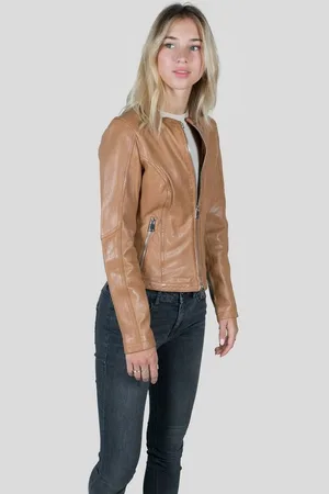 Freaky Nation Lederjacke New Tula-FN