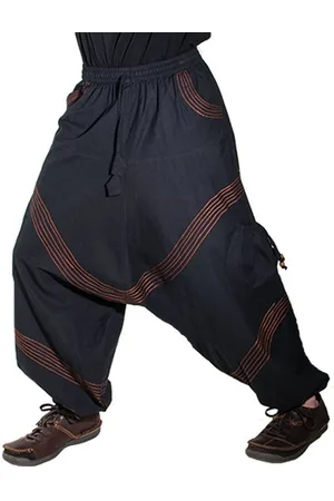 Kunst und Magie Haremshose Bequeme Goa Cargo Haremshose für Herren/Unisex Pluderhose Baggy - Verkäufer: