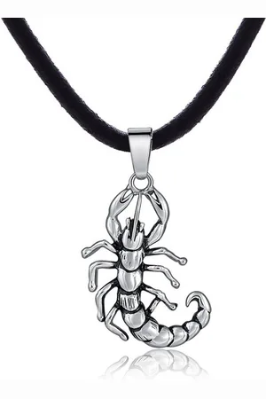 DonDon Kette mit Anhänger Lederkette Halskette 50 cm (1-tlg), Herren-Halskette mit Lederband, maskuline Anhänger, im Samtbeutel - Verkäufer: urban-styles