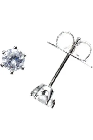 Giorgio Martello Paar Ohrstecker mit Zirkonia, Silber 925