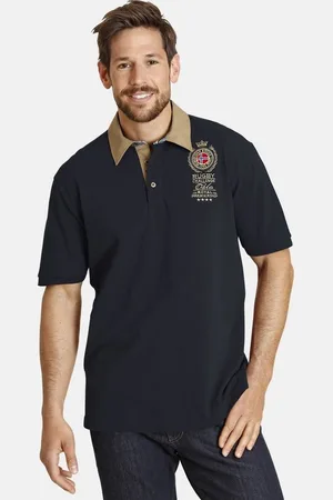 Jan Vanderstorm Poloshirt JOAKIM mit edler Bruststickerei - Verkäufer: VANDERSTORM VENTURES