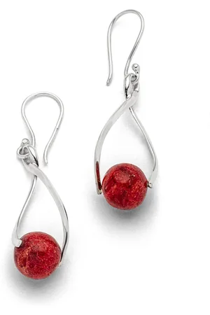DUR Ohrring-Set Schmuck: Ohrring, Ohrhänger "Swinging" Koralle O5311 - Verkäufer: Strandsandschmuck