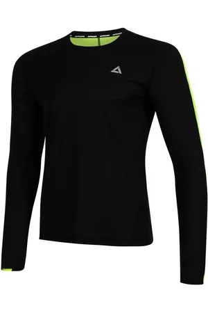 Airtracks Laufshirt herren Laufshirt Langarm Pro Line (Sportliches Funktions T-Shirt,feuchtigkeitsregulierend, atmungsaktiv) S M L XL XXL XXXL - Verkäufer: Sport