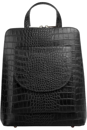 Cluty Cityrucksack, echt Leder, Made in Italy