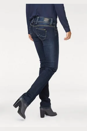 Pepe Jeans Straight-Jeans VENUS mit Badge
