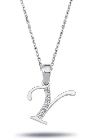 EinStein Diamant Goldkette, Diamant Anhänger mit Kette, Halskette, Collier in 14 Karat Gold - Verkäufer:
