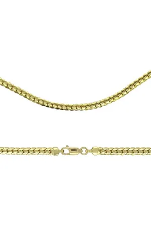 Firetti Panzerkette Schmuck Geschenk Gold 333 oder 585 Collierkette in mehreren Breiten, Made in Germany