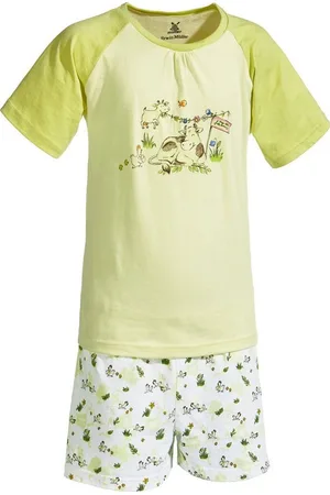 Erwin Müller Pyjama Kinder-Shorty Single-Jersey gemustert - Verkäufer:
