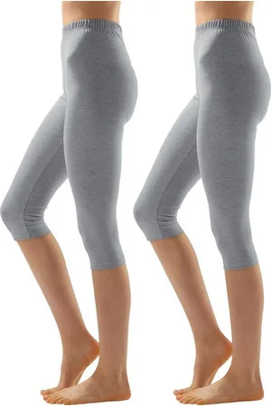 Erwin Müller Jogginghose Damen-Capri-Leggings 2er-Pack (2-tlg) Uni - Verkäufer: