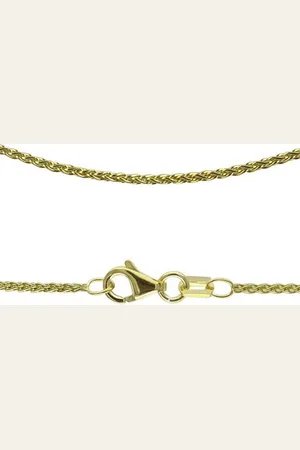 Firetti Collierkettchen Schmuck Geschenk Gold 333 oder 585 Zopfkettengl. in mehreren Breiten, Made in Germany