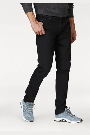 Bruno Banani Straight-Jeans Dylan gerade Beinform, Used-Waschung, niedrige Leibhöhe