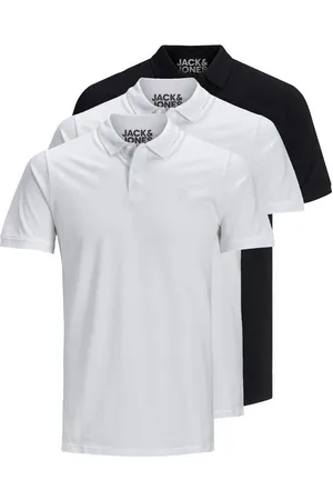 JACK & JONES Poloshirt Basic (3-tlg., 3er Pack) slimfit / figurbetont geschnitten - Verkäufer: Velvet-Shop