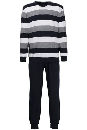 Götzburg Pyjama (Set, 2 tlg) lang, bügelfrei, temperaturausgleichend, atmungsaktiv - Verkäufer: LuriX