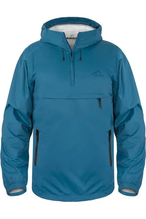 Normani Regenjacke Herren Windbreaker Aurinko Wasserdichte Schlupfjacke ungefütterter Sommer Anorak Überziehjacke - Verkäufer: