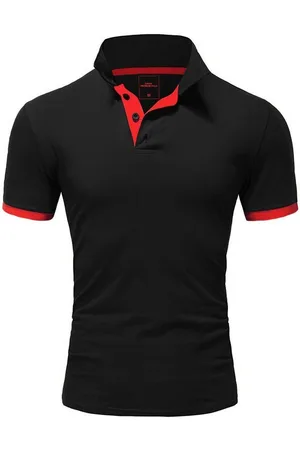 amaci Poloshirt DETROIT Basic Kontrast Poloshirt - Verkäufer: