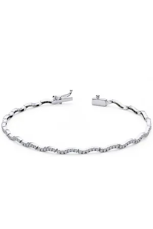 EinStein Diamant Tennisarmband Diamant Tennis Armband Weißgold - Verkäufer: