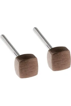 ERNSTES Ohrring-Set Ohrstecker E441 Quadrat Edelstahl altbronzebeschichtet - Verkäufer: Juwelier SCHWAHN