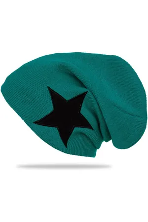 CASPAR Beanie MU094 klassische Fein Strick Unisex Mütze mit STERN - Verkäufer: & SIKORA