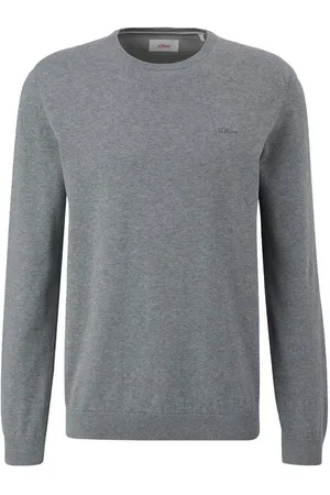 QS by s.Oliver Rundhalspullover (1-tlg) mit gesticktem Logo, Crew-Neck (1 Stück) - Verkäufer: LuriX