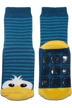WERI SPEZIALS Strumpfhersteller GmbH ABS-Socken Kinder ABS-Socken für Mädchen und Jungs >>Kleine Ente<< aus Baumwolle mit Frottee - Verkäufer: Strumpf-Welt GbR